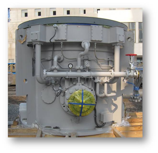 Representative vertical-mill gearbox family imagery; the exact configuration varies by application.