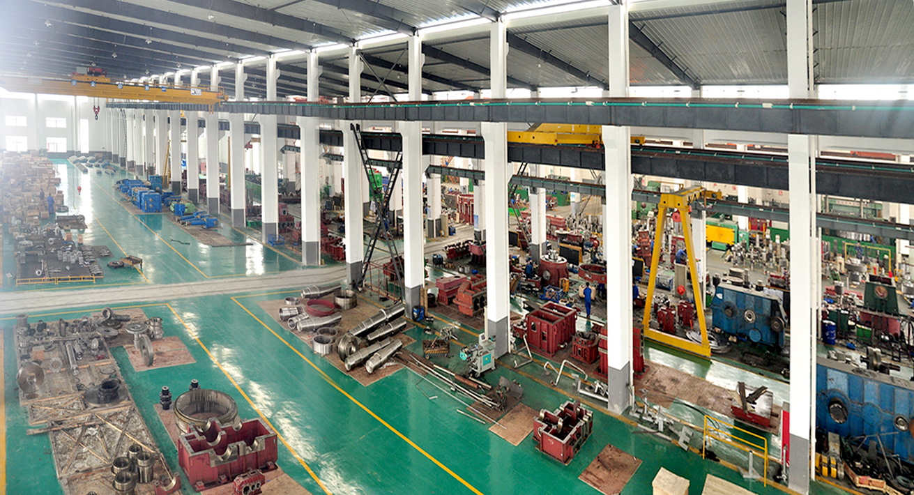 Large-Frame Assembly for Heavy Industrial Drives